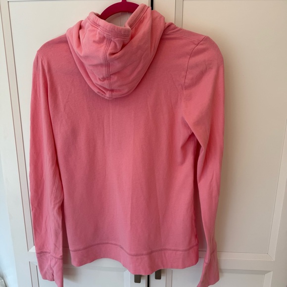 Hollister Pink Teen Oversized Hoodie Long Sleeve - Picture 3 of 4